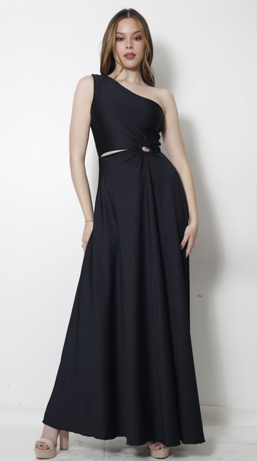 MAXI VESTIDO XIMENA NEGRO