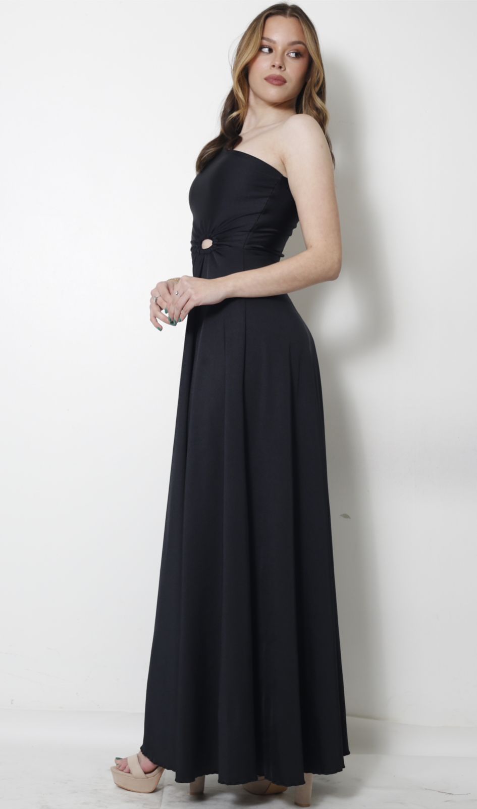 MAXI VESTIDO XIMENA NEGRO