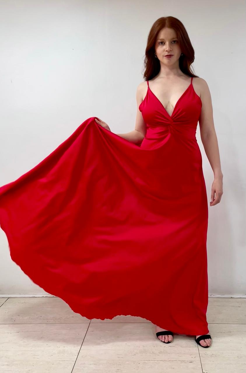 VESTIDO ÁNGEL ROJO