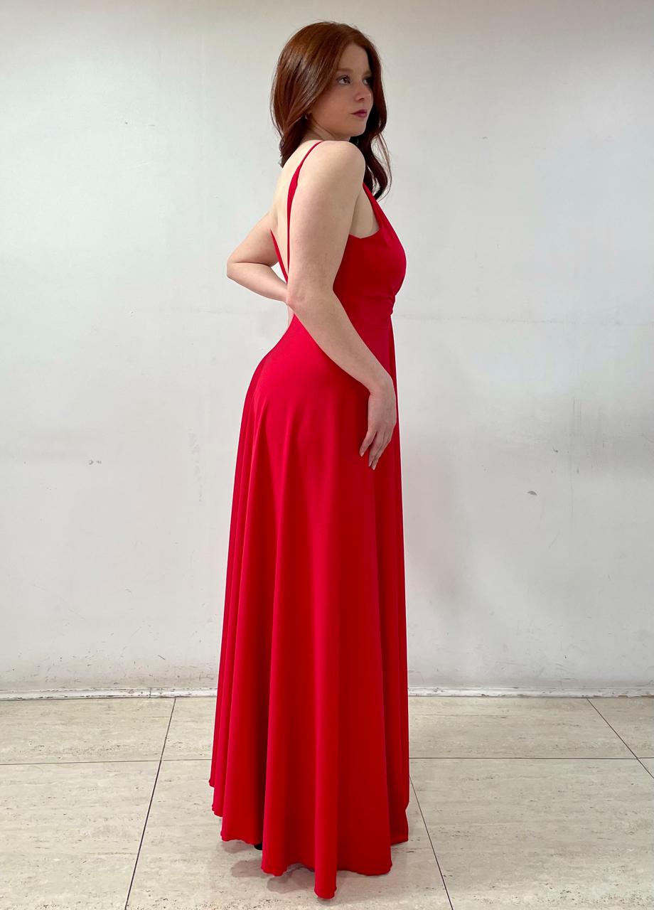 VESTIDO ÁNGEL ROJO
