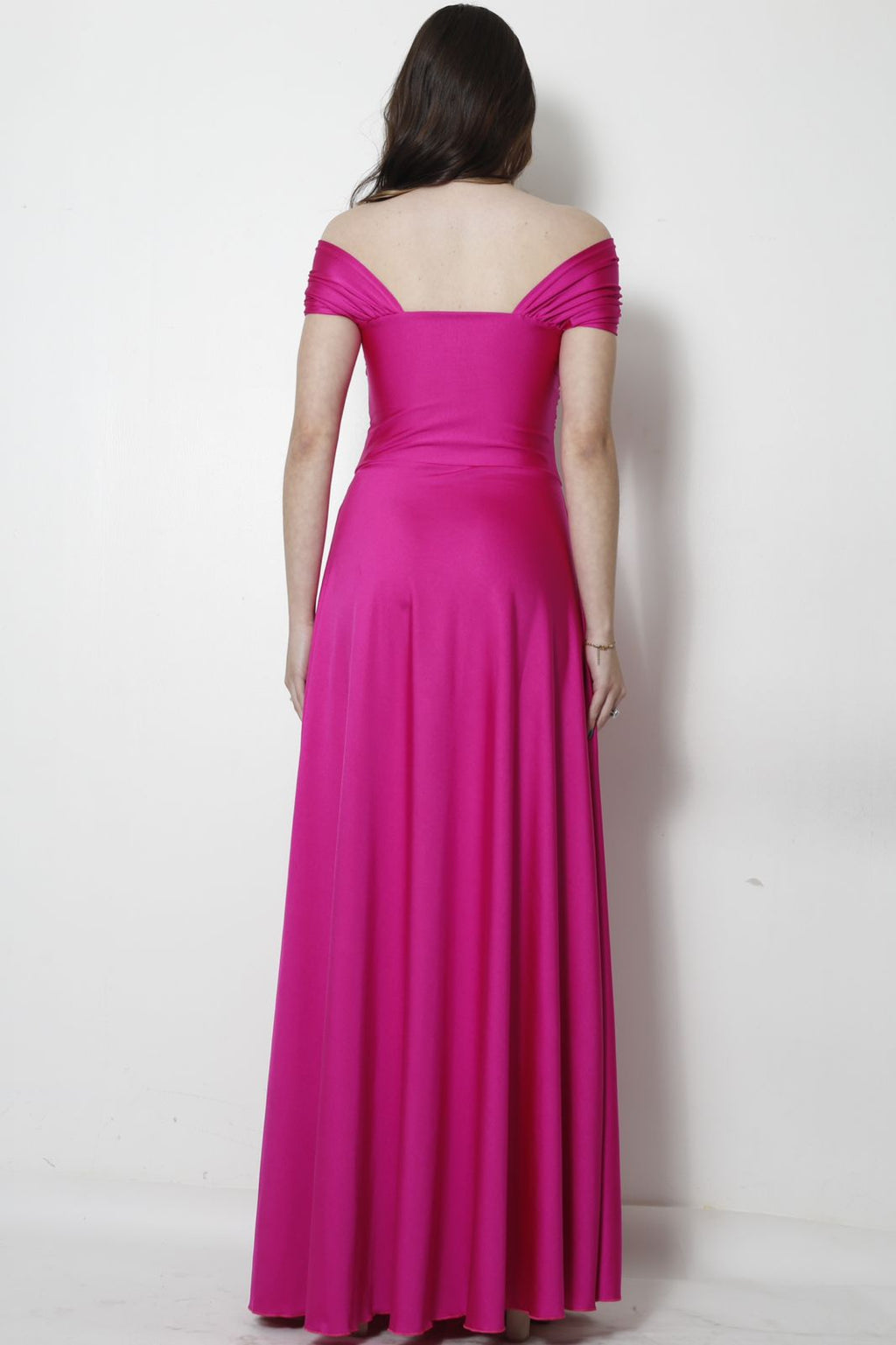 MAXI VESTIDO LEONELA FUCSIA