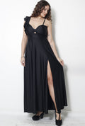 MAXI VESTIDO ANTONELA NEGRO