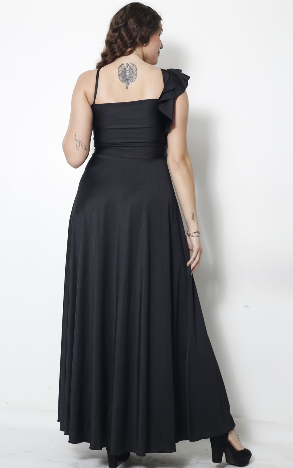 MAXI VESTIDO ANTONELA NEGRO