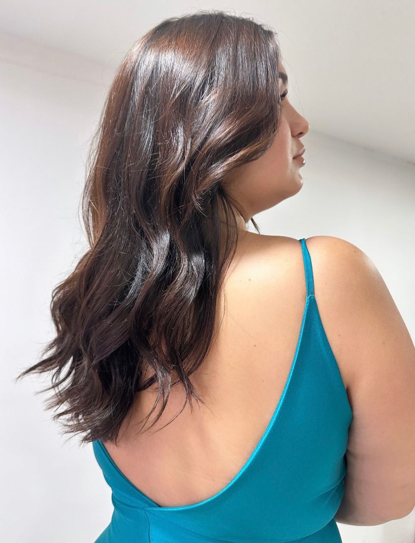 VESTIDO ANGEL TURQUESA